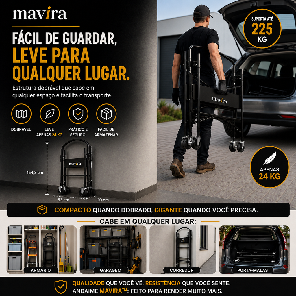 FlexTower™ Andaime Portátil Profissional