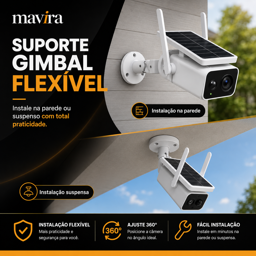 EagleView Solar  — Monitoramento Inteligente 24H Sem Fios
