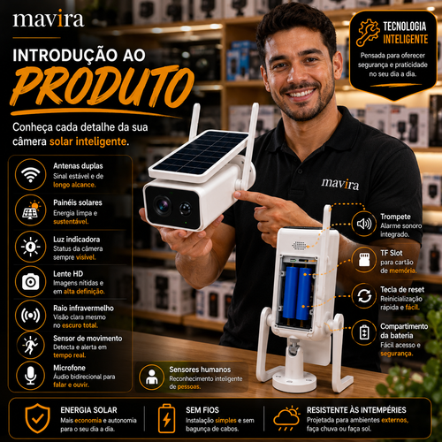 EagleView Solar  — Monitoramento Inteligente 24H Sem Fios