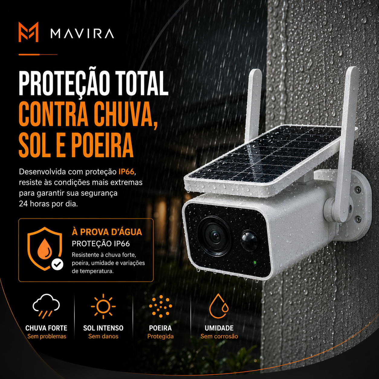 EagleView Solar  — Monitoramento Inteligente 24H Sem Fios